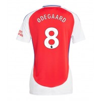 Arsenal Martin Odegaard #8 Fotballklær Hjemmedrakt Dame 2024-25 Kortermet